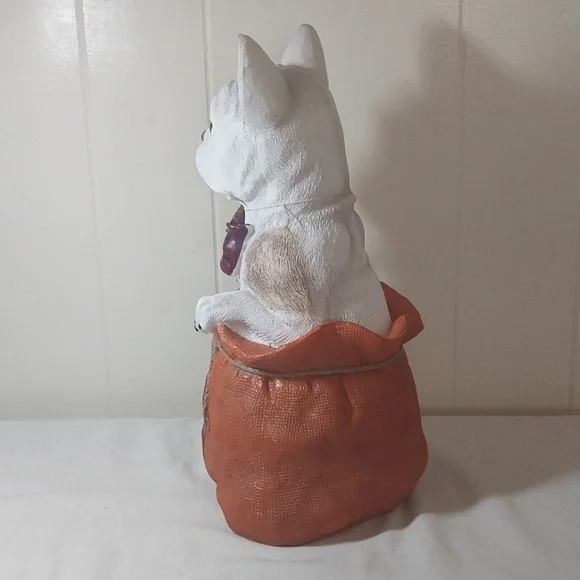 Humane Society US French Bulldog Trick or Treat Bag Halloween Fall Decoration - Picture 9 of 12